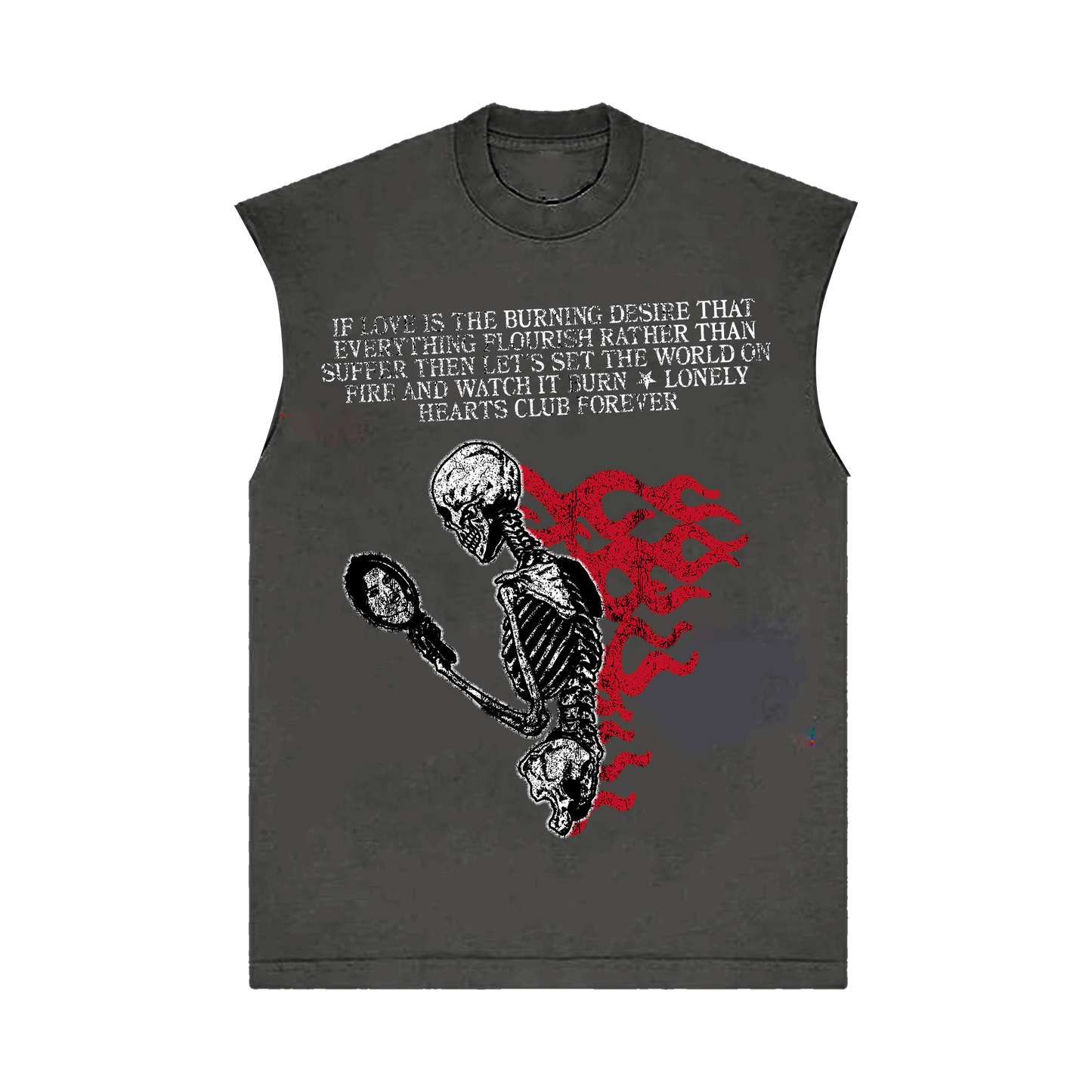 Burning Desire Sleeveless T-Shirt