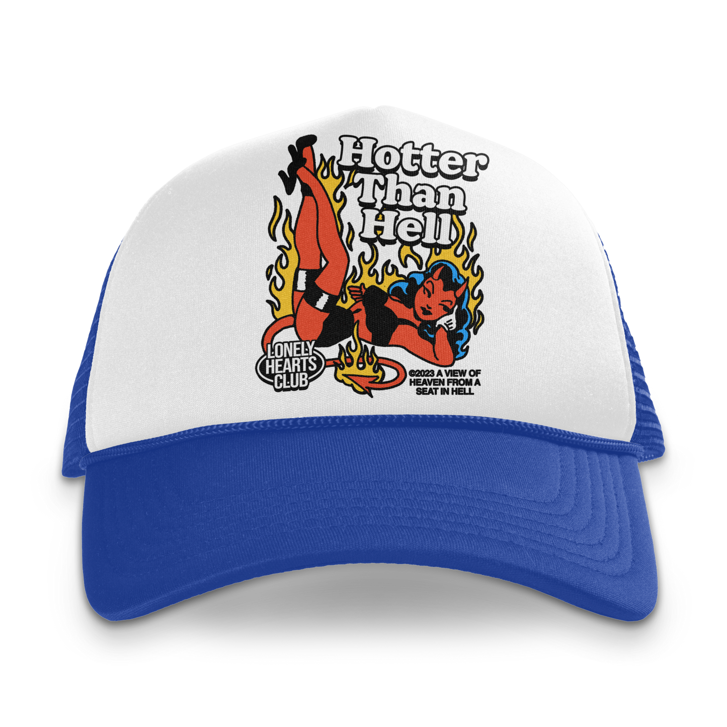 Hotter Than Hell Trucker Hat