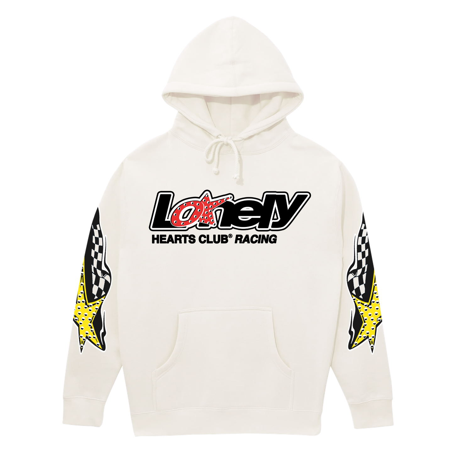 Lonely Hearts Club Racing Rhinestone Hoodie