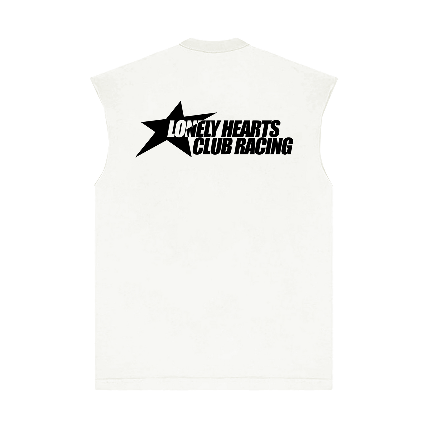 Lonely Hearts Scribble Sleeveless T-Shirt