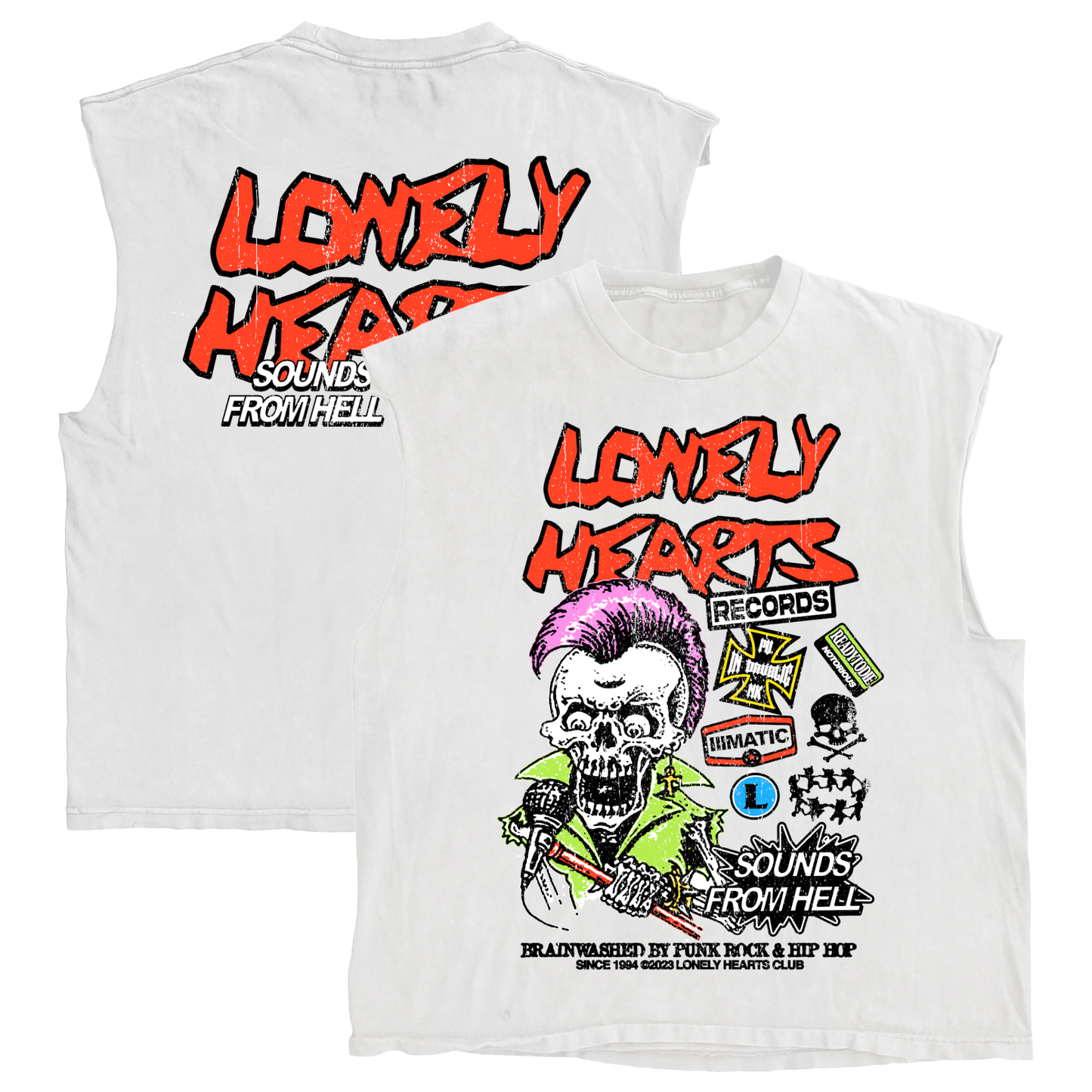 LHC Records Sleeveless T-Shirt