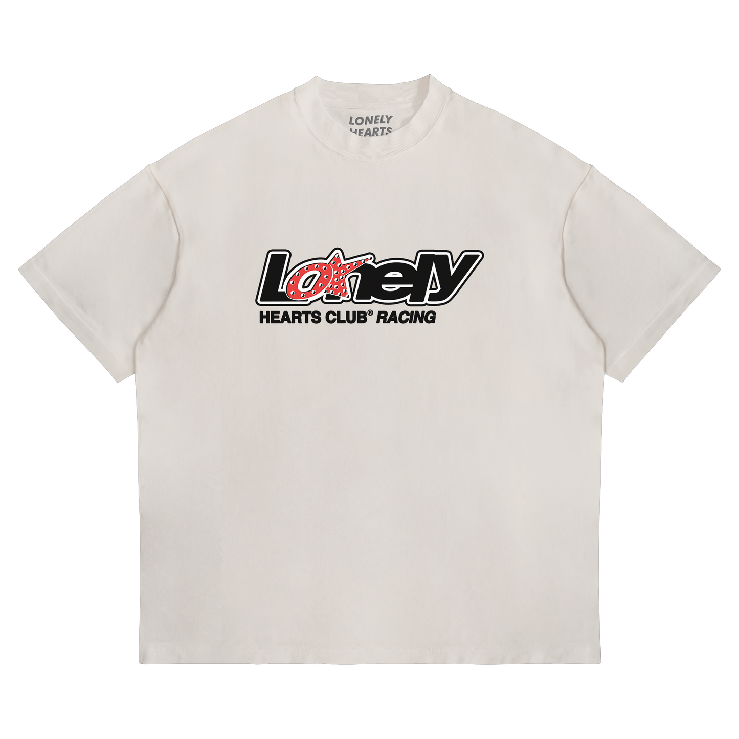 Lonely Hearts Club Racing Premium Rhinestone T-Shirt