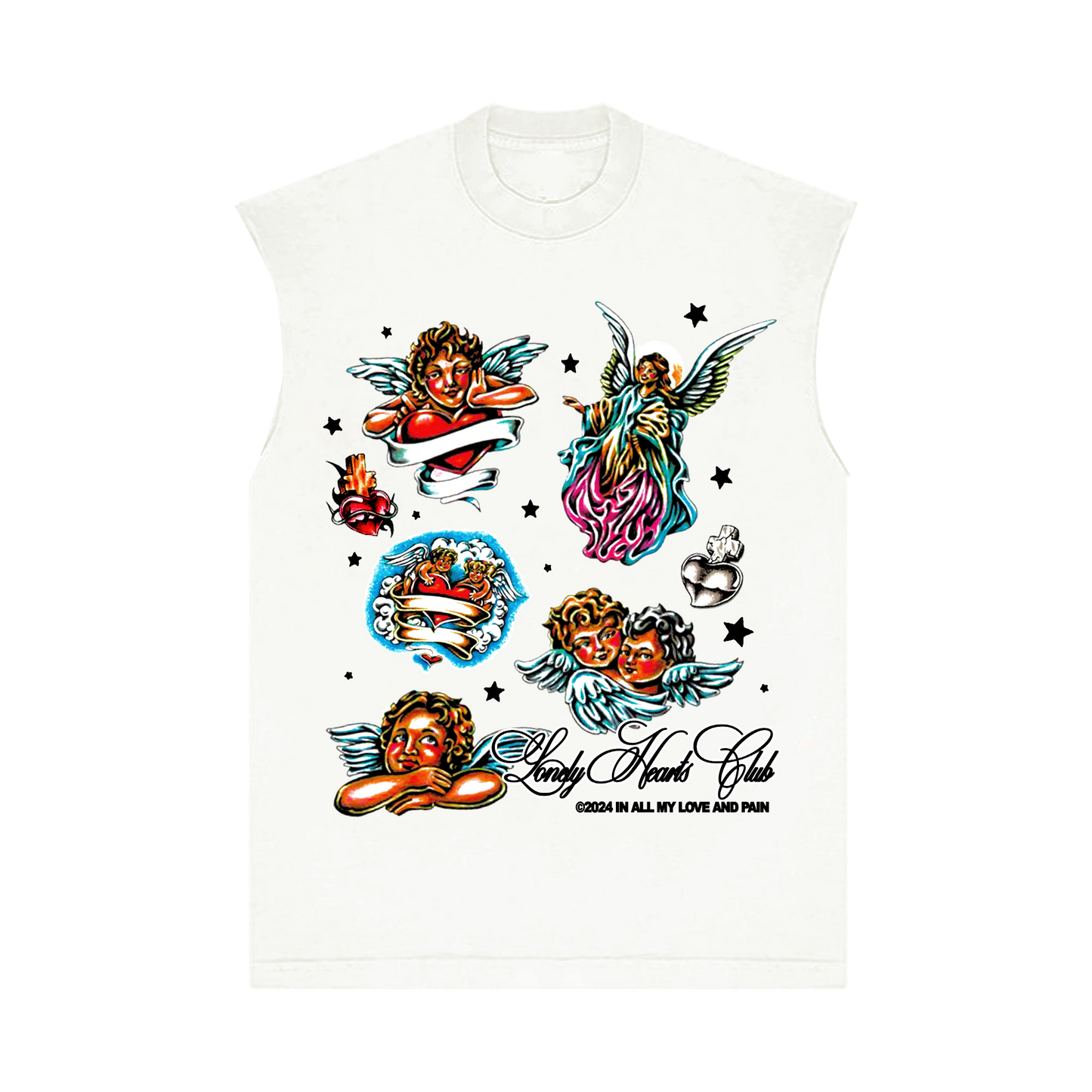 Stardust Sleeveless T-Shirt