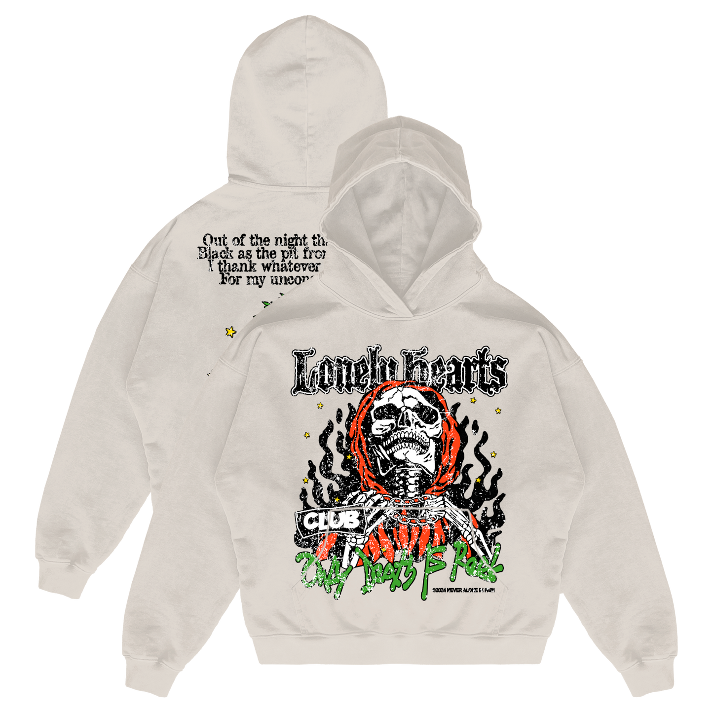 Only Death Is Real Premium Hoodie