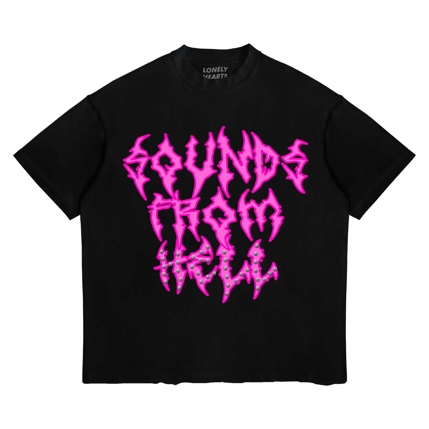 Sounds From Hell Premium Rhinestone T-Shirt