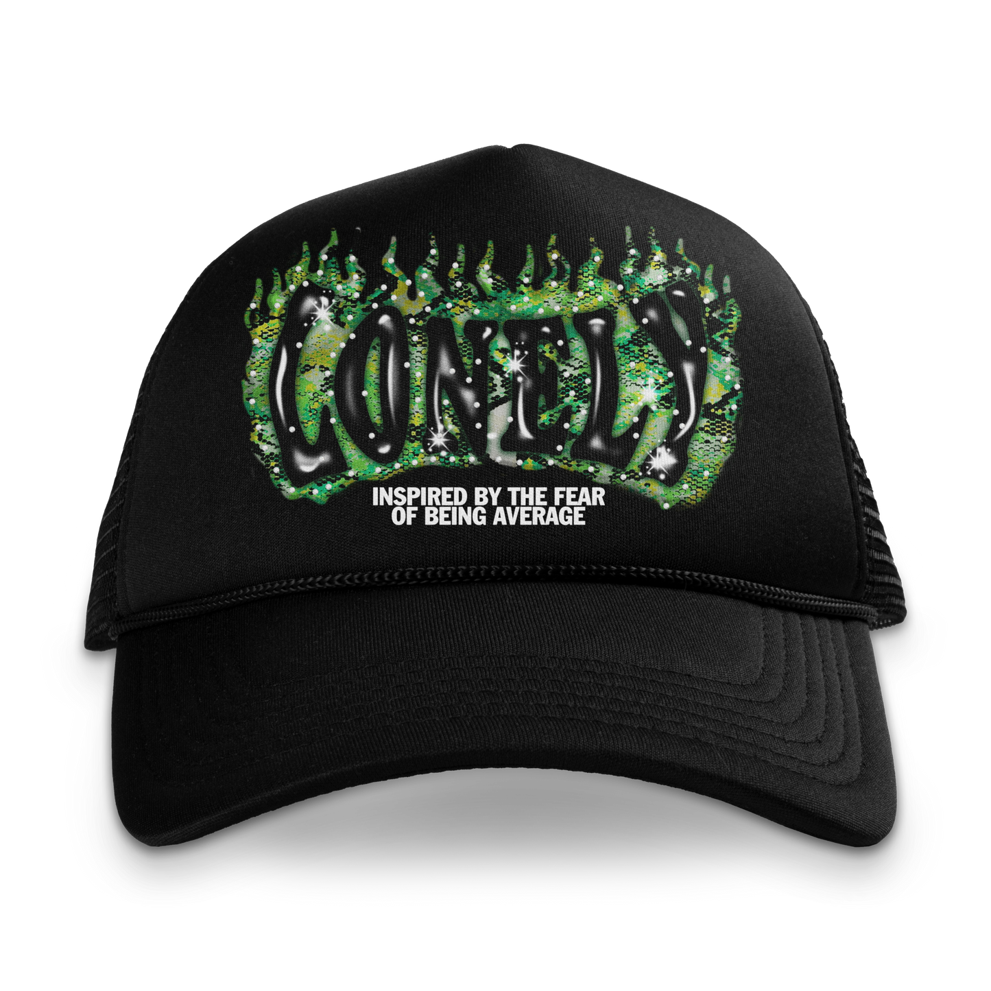 The Fear Of Being Average Trucker Hat