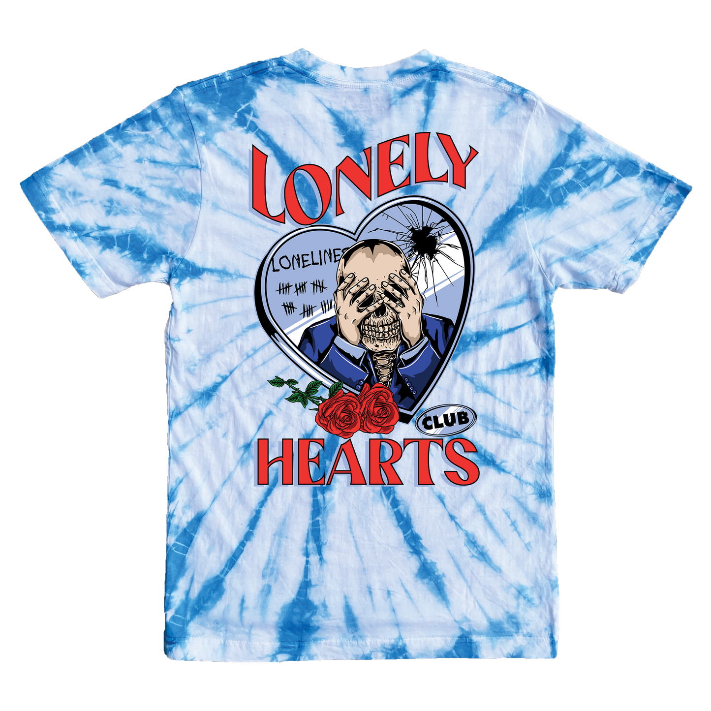 Lonely Hearts Club x Restless Soul Tie-dye T-Shirt