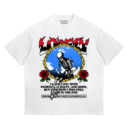 Alone In The End Premium Cropped T-Shirt