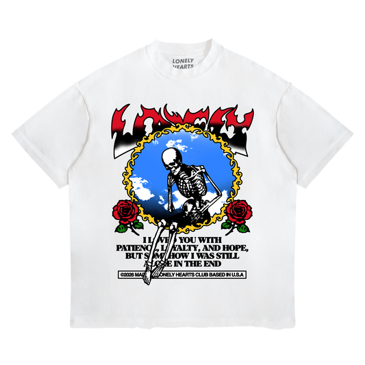 Alone In The End Premium Cropped T-Shirt