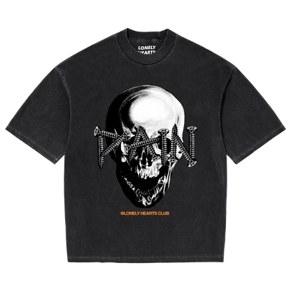 Pain Acid Wash Premium T-Shirt