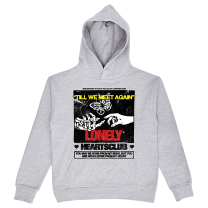 Till We Meet Again Heather Grey Hoodie