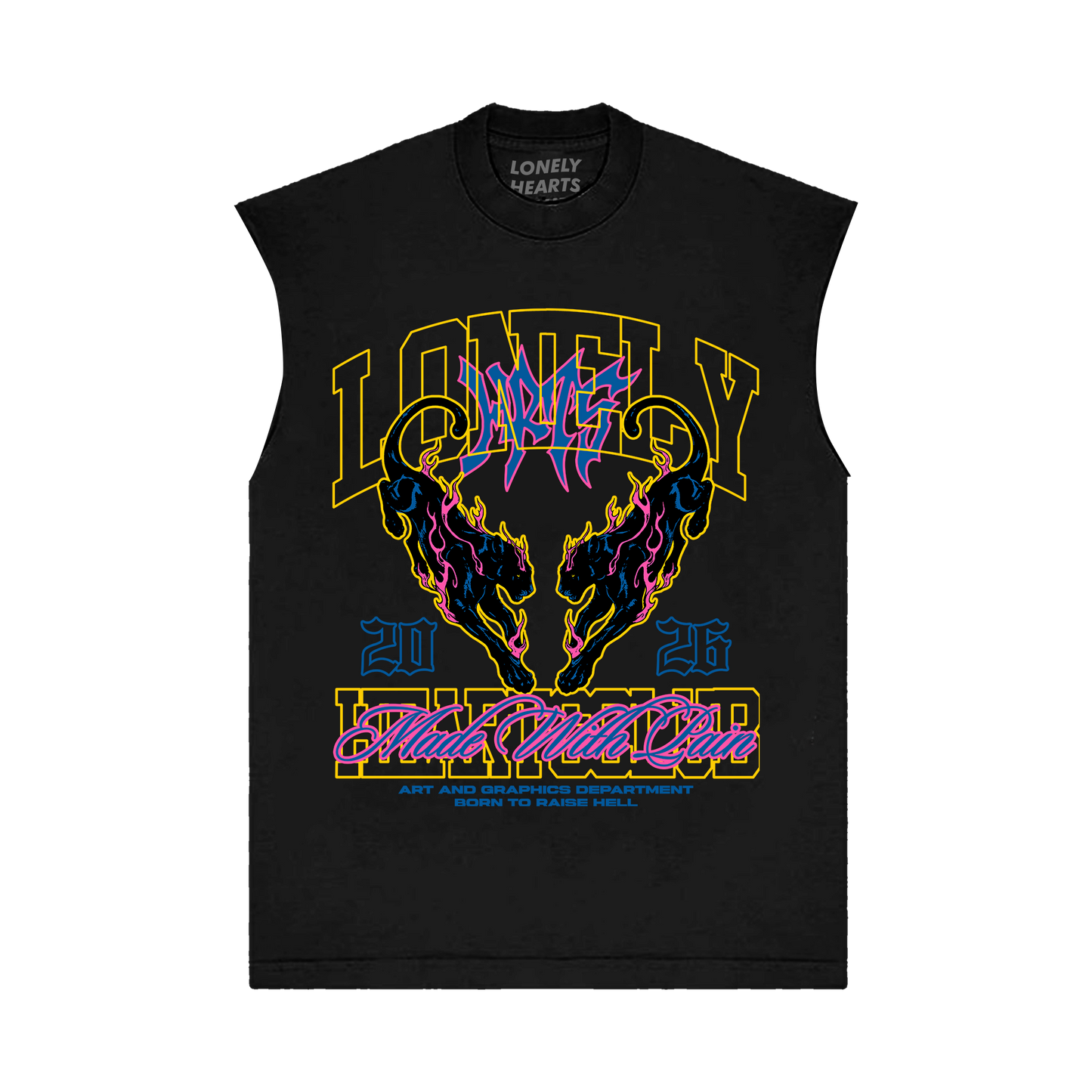 Black Panther Sleeveless T-Shirt