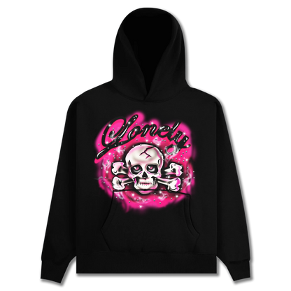 Crossbones Rhinestone Hoodie