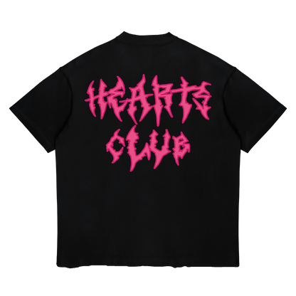 Lonely Hearts Club Cropped Premium Rhinestone T-Shirt