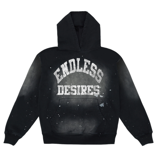 Endless Desires Vintage Paint Splatter Hoodie