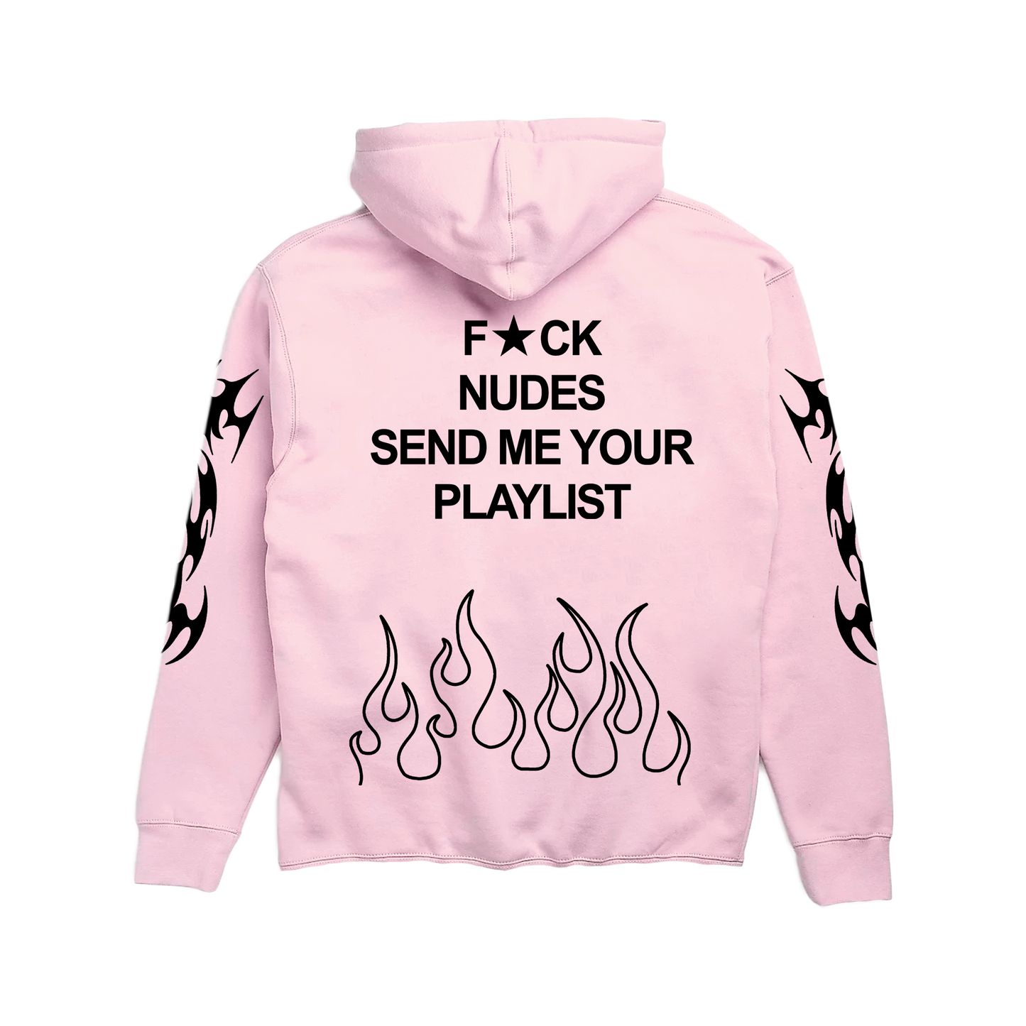 Fck Nudes Cropped Hoodie