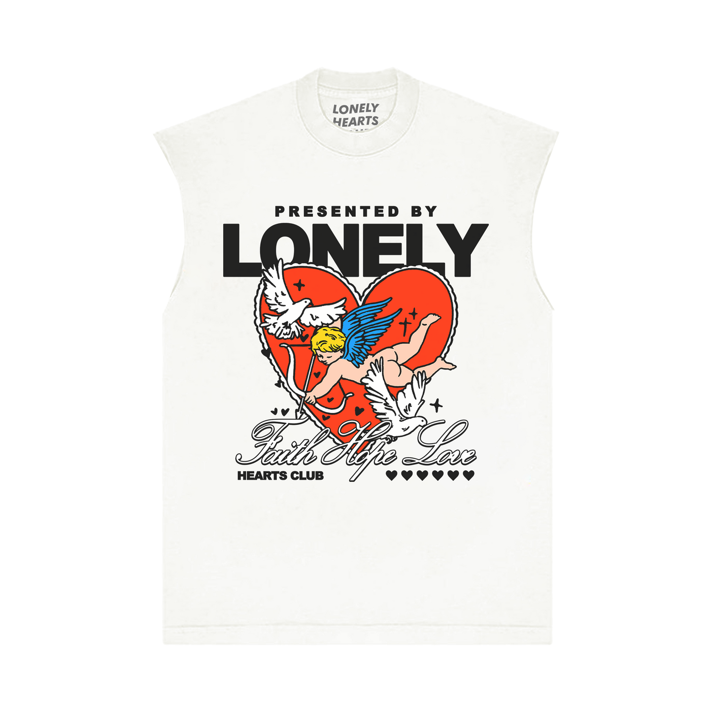 Faith Hope Love Sleeveless T-Shirt