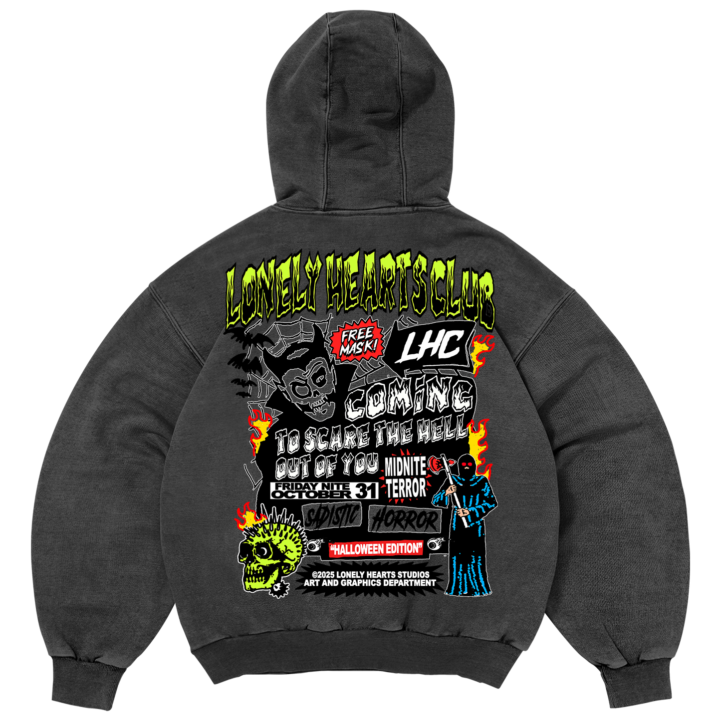 Halloween Edition Vintage Hoodie