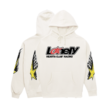 Lonely Hearts Club Racing Rhinestone Hoodie