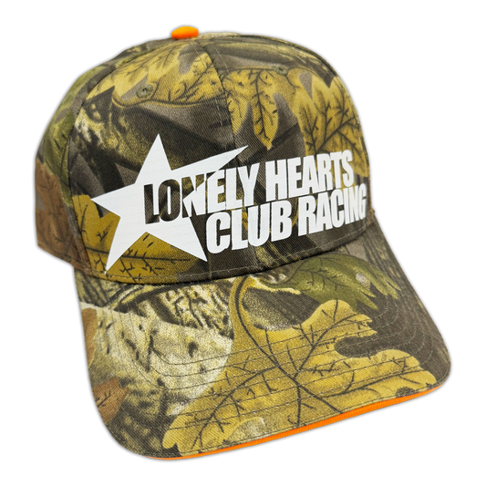 Lonely Hearts Racing Camo Cap
