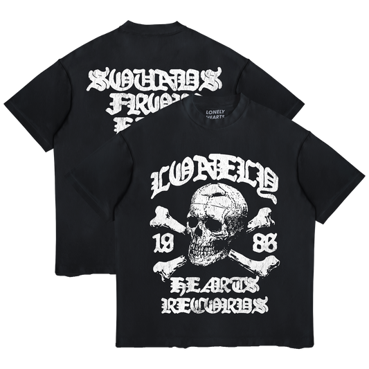 Lonely Hearts Records Cropped Premium T-Shirt