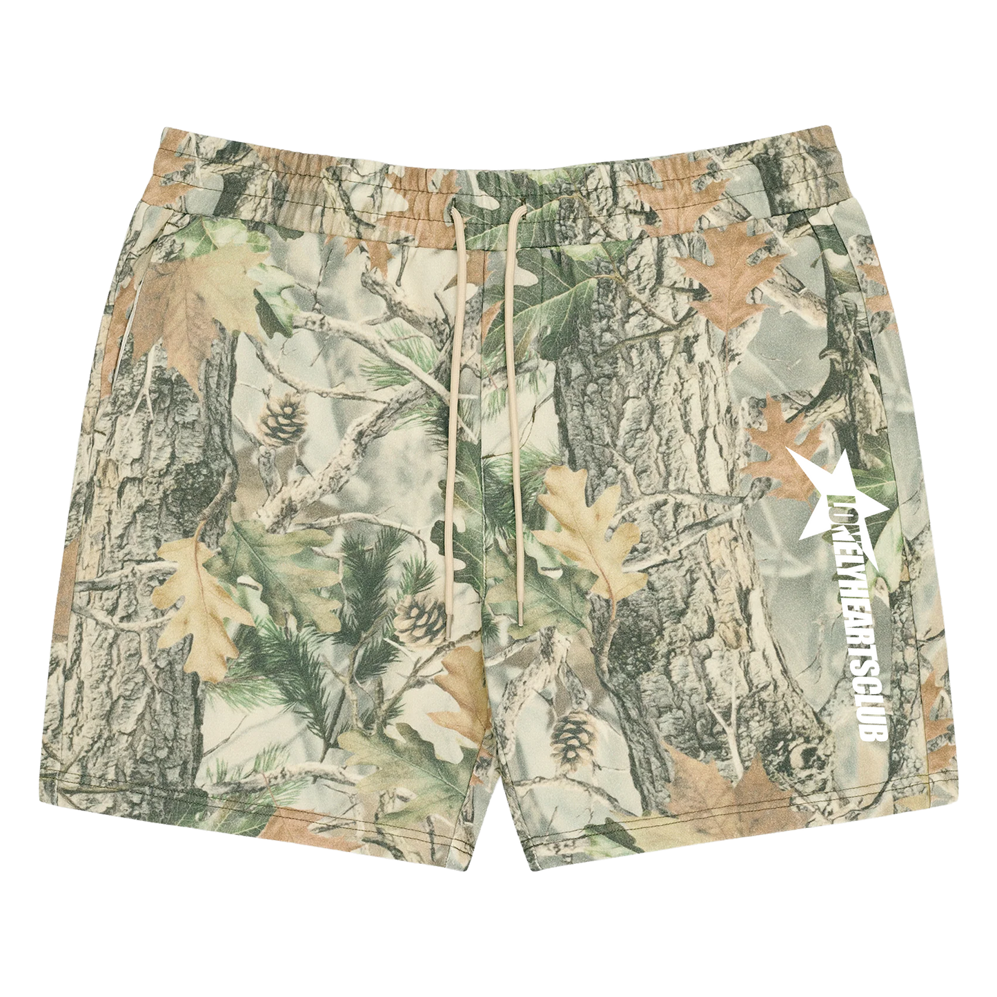 LHC Forest Camo Premium Sweatshorts