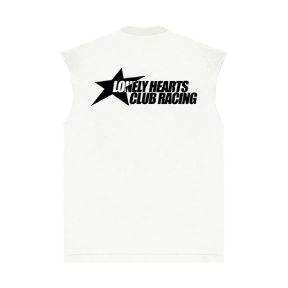 Lonely Hearts Scribble Sleeveless T-Shirt