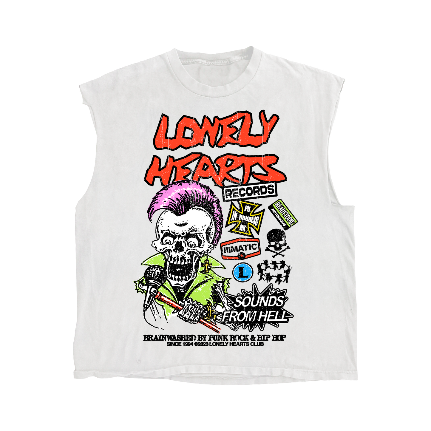 LHC Records Sleeveless T-Shirt