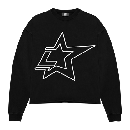 Lonestar Cropped Crewneck Sweatshirt