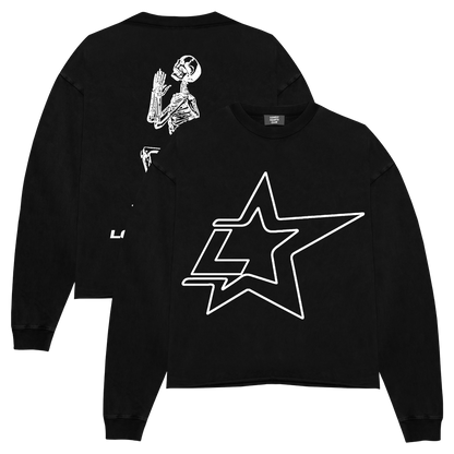 Lonestar Cropped Crewneck Sweatshirt