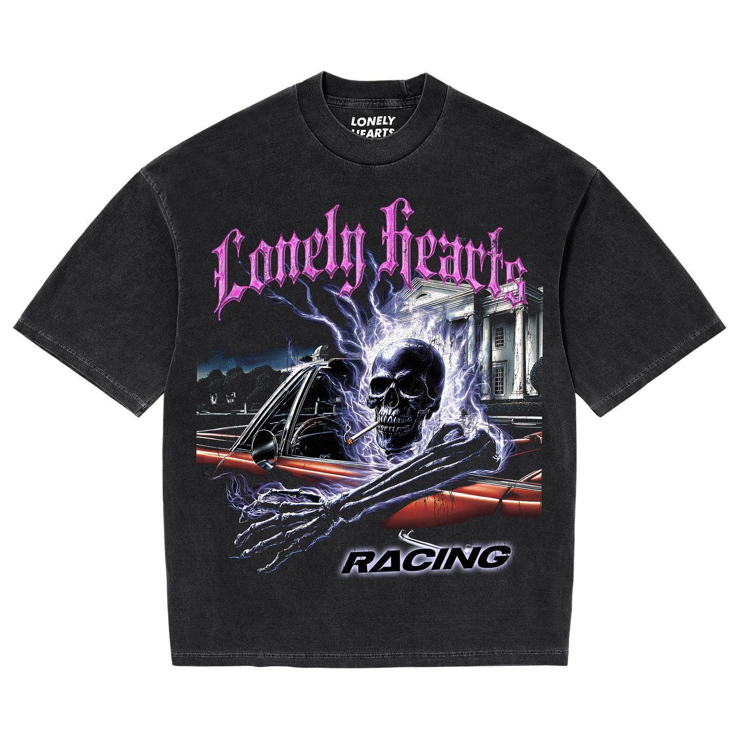 Midnight Racer Acid Wash Premium T-Shirt