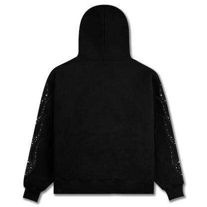 Midnite Racer Rhinestone Hoodie