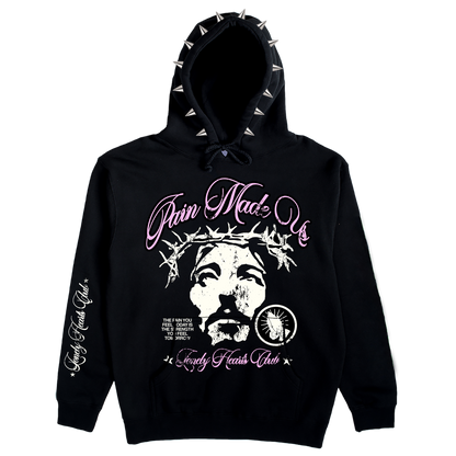 Pain Made Us Spiked Hoodie
