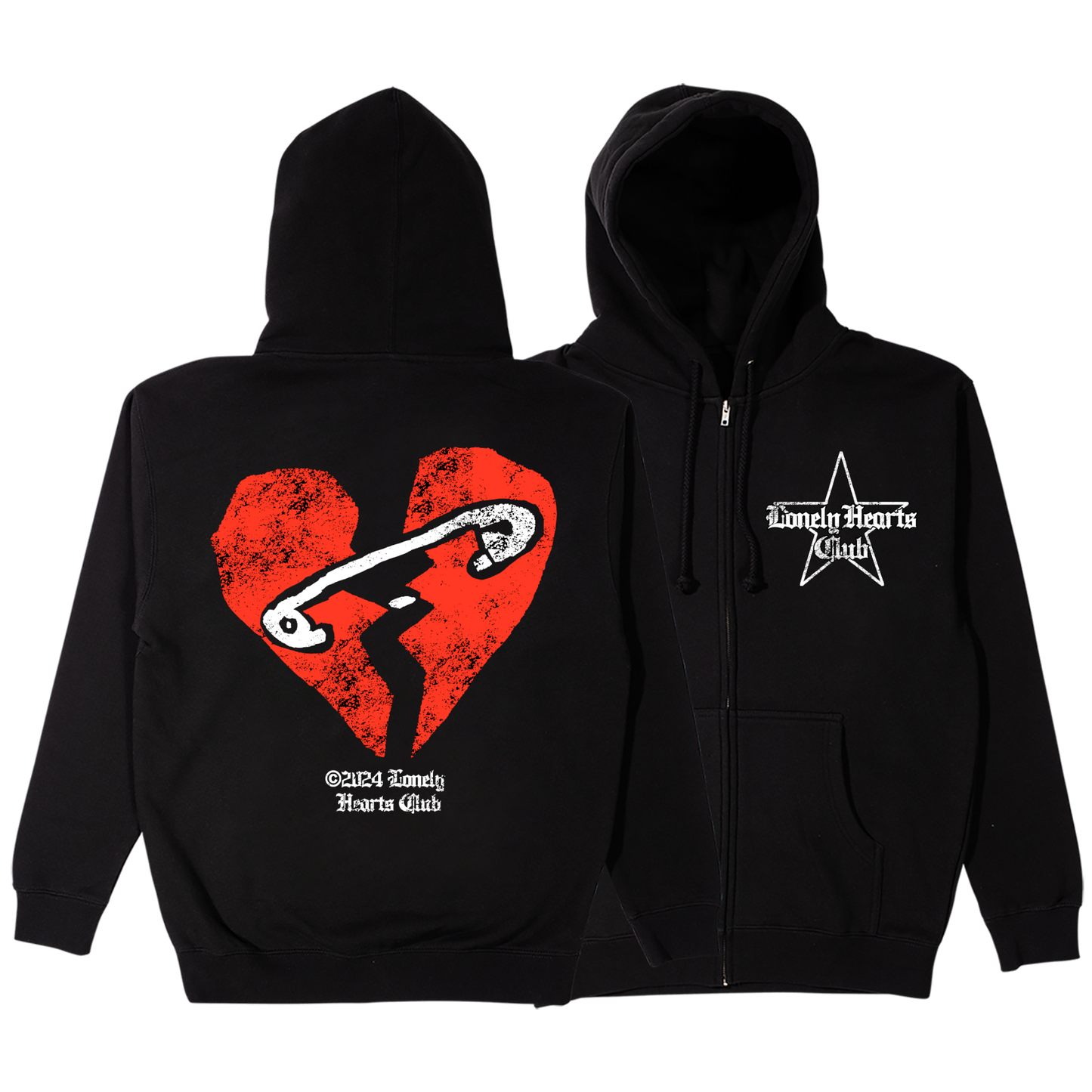 Lonely hearts hoodie hotsell