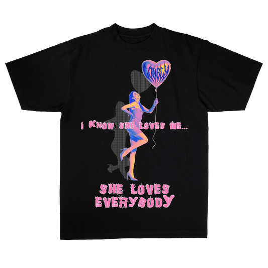 LHC x Lonely Hearts Club She Loves Everybody Premium T-Shirt