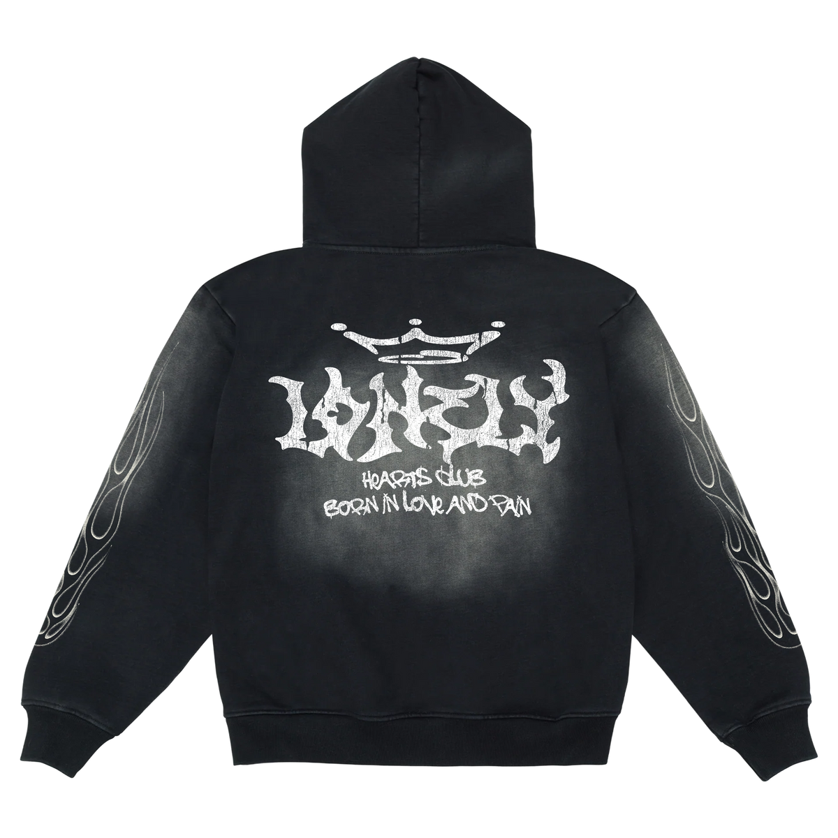 See No Evil Vintage Paint Splatter Hoodie