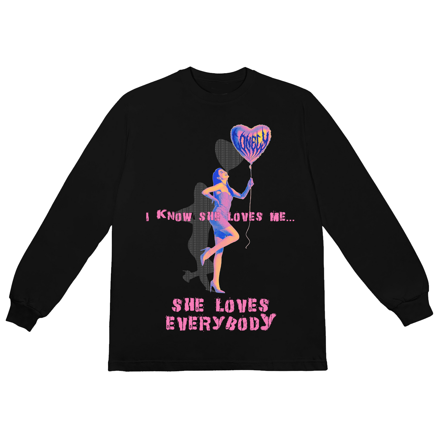 LHC x November Reine She Loves Everybody L/S T-Shirt