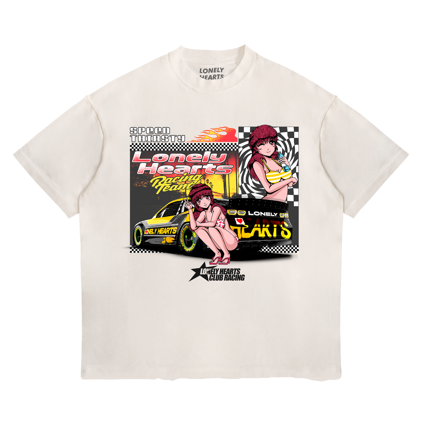 Speed Thirsty Premium Cropped T-Shirt