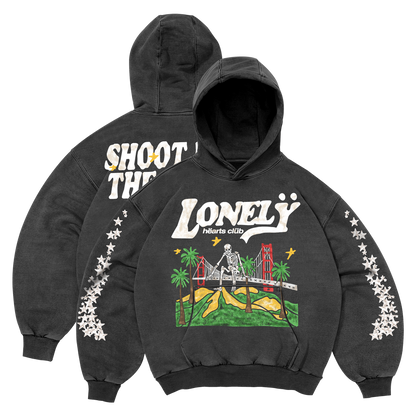 Shoot For The Stars Vintage Hoodie