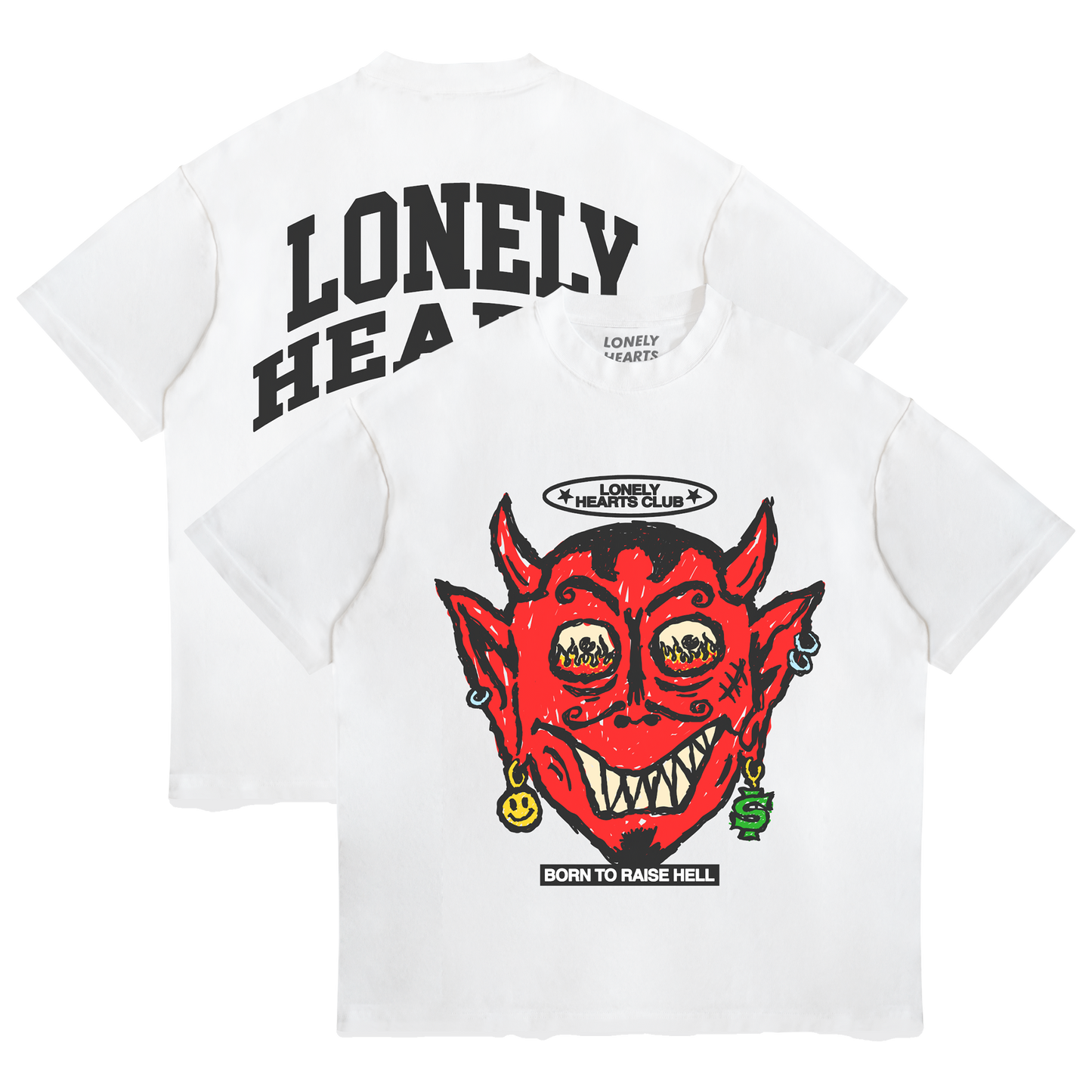 The Devil Inside Cropped Premium T-Shirt