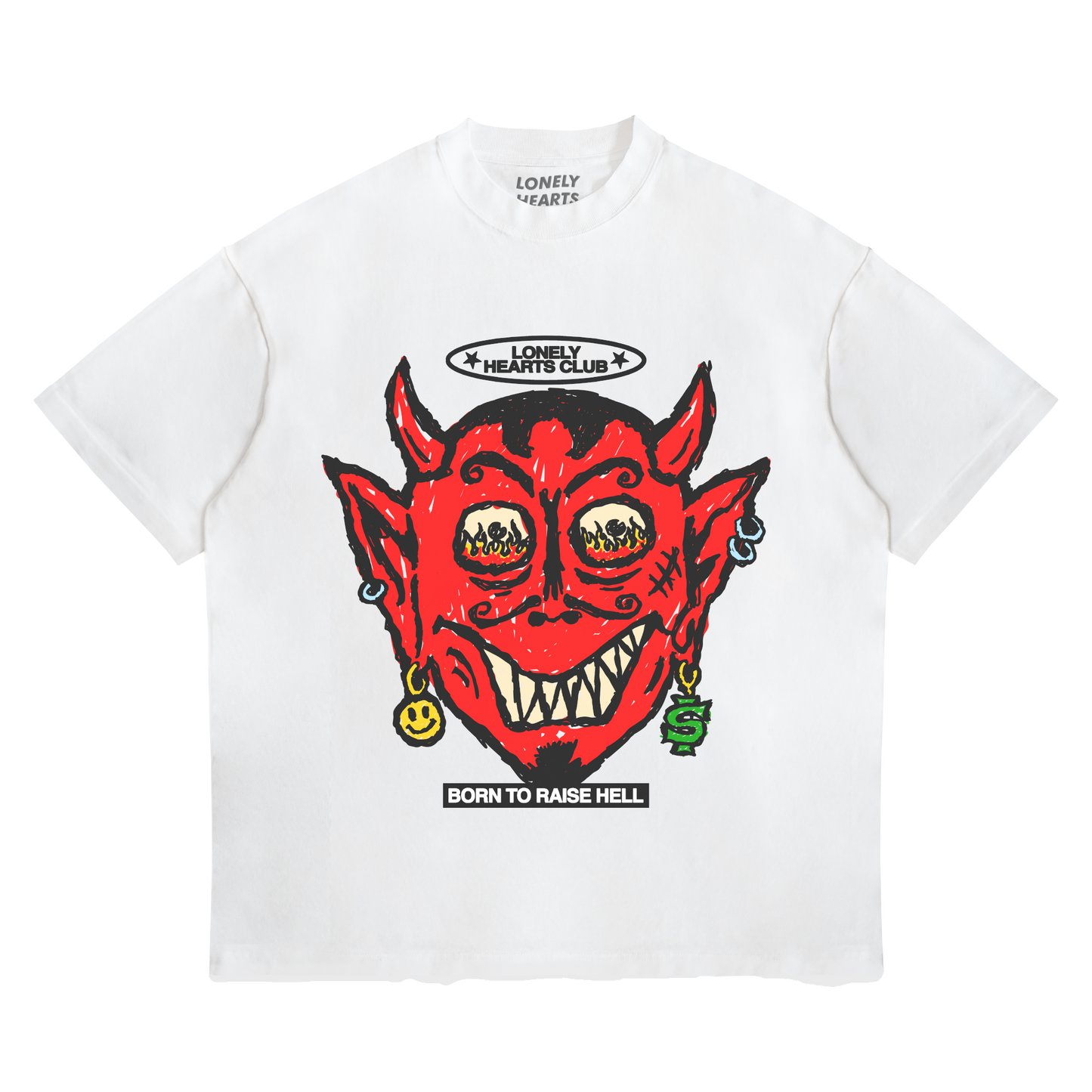 The Devil Inside Cropped Premium T-Shirt