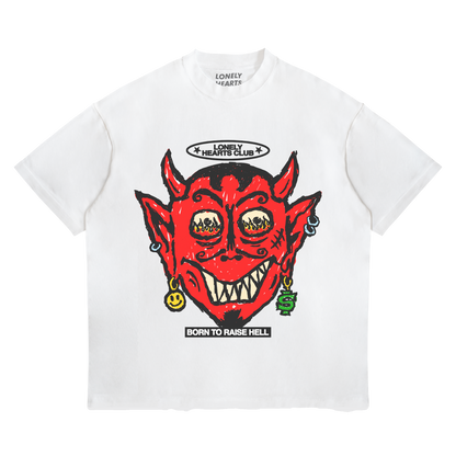 The Devil Inside Cropped Premium T-Shirt