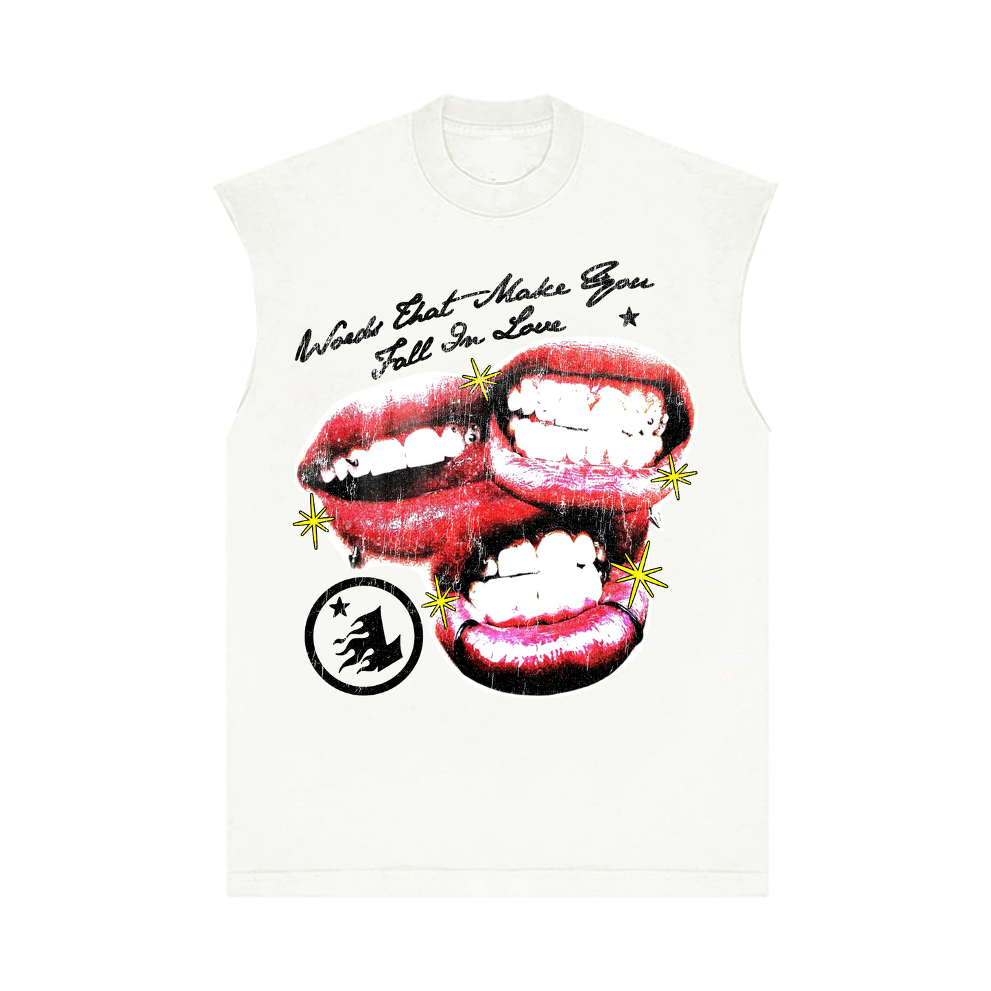 Words That Make You Fall In Love Sleeveless T-Shirt