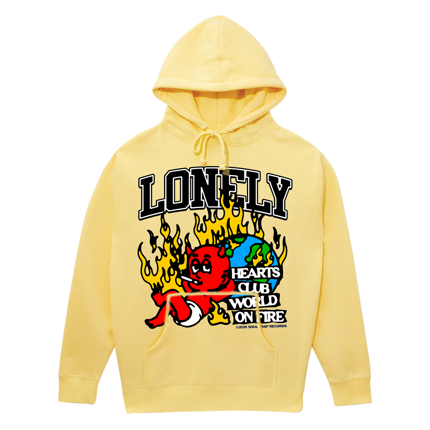 World On Fire Hoodie