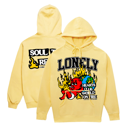World On Fire Hoodie