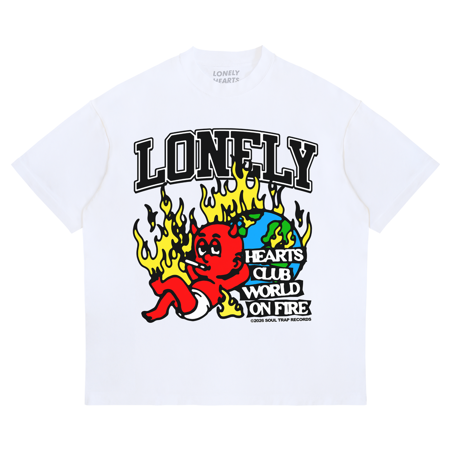 World On Fire Premium T-Shirt