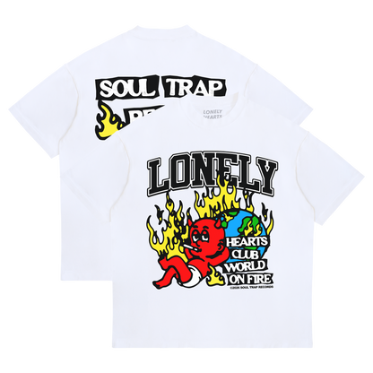 World On Fire Premium T-Shirt